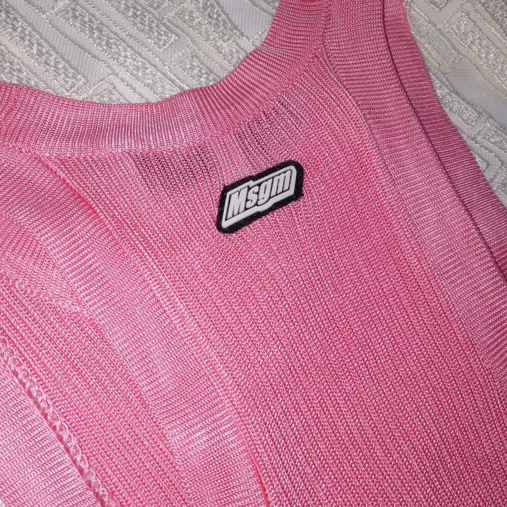 MSGM Razorback Tank Top - Picture 6 of 9